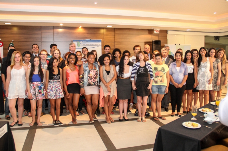 Formatura de 27 jovens no Programa Novos Caminhos na Grande Florianópolis (Foto: Heraldo Carnieri)
