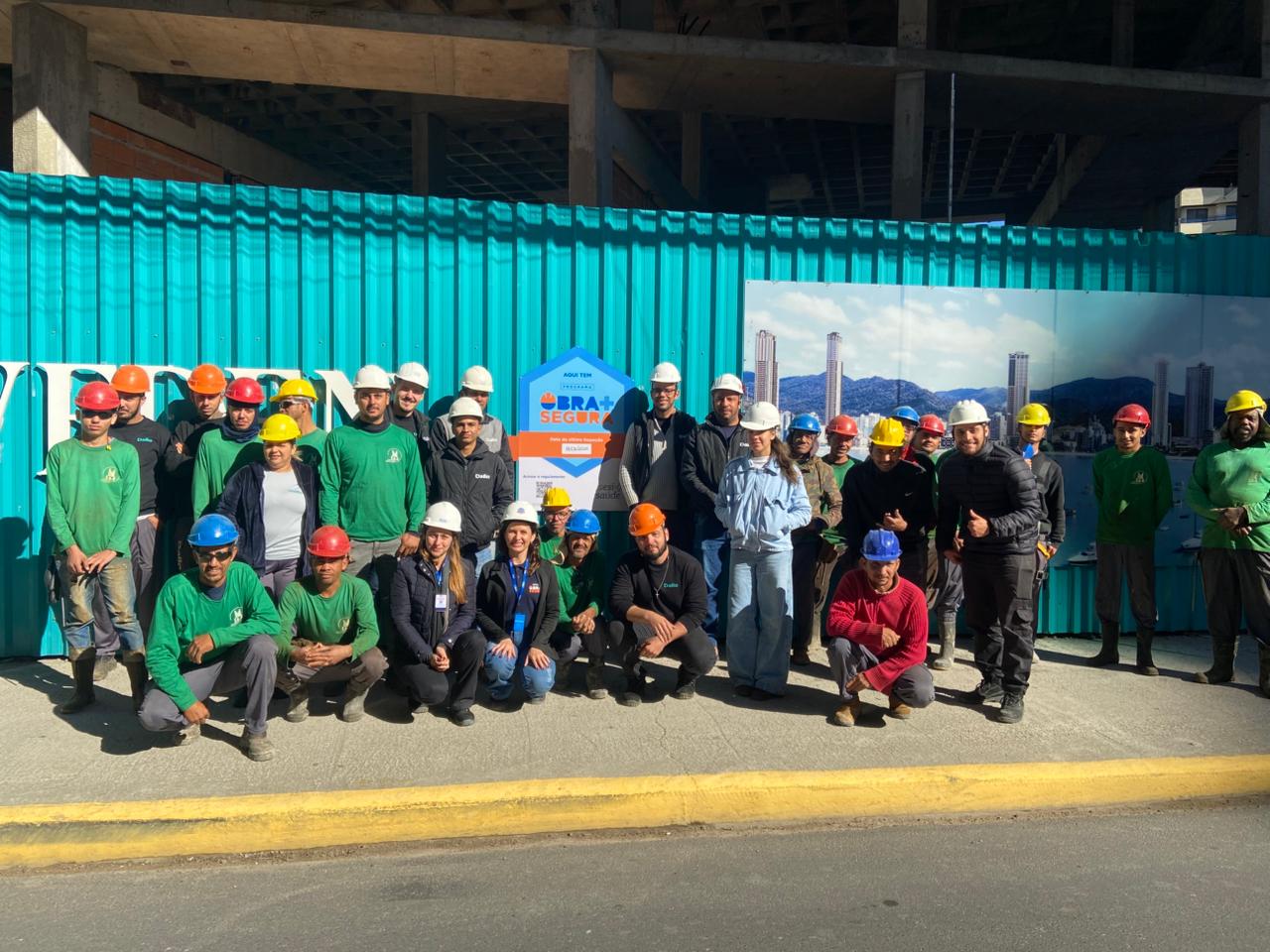 Certificação construtora Dallo - Obra Sweden - Regional Foz do Rio Itajaí