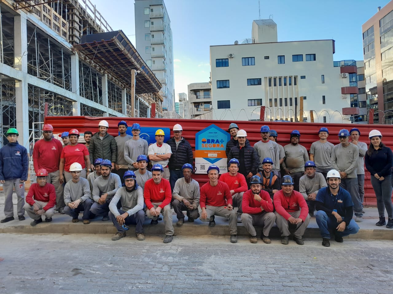 Certificação construtora Pasqualotto - Obra Lumén - Regional Foz do Rio Itajaí
