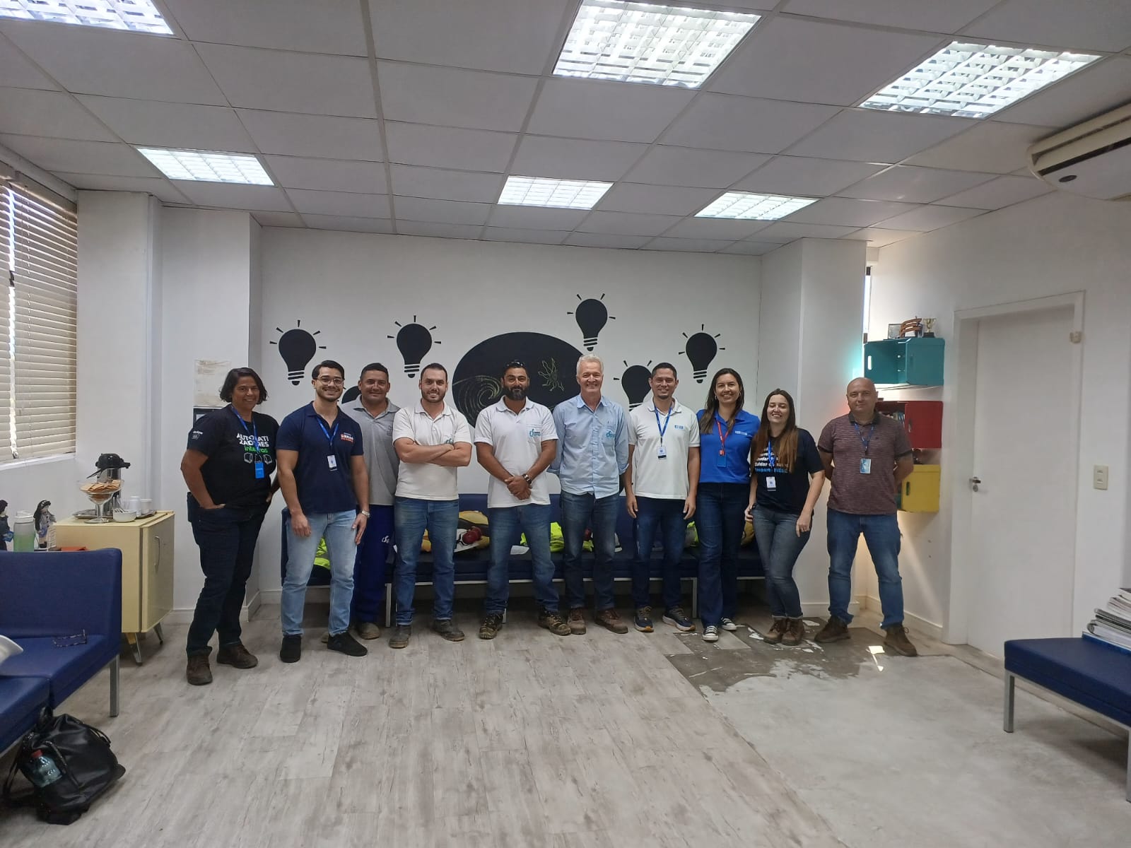 Capacitação agentes SOMAS Obra escola SESI - Jaraguá do Sul