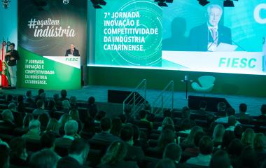 Na abertura do evento, Côrte destacou que as novas tecnologias destroem, criam e transformam profissões. Foto: Marcos Campos