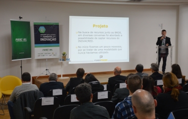 Encontro foi realizado no Centro de Inovação de Jaraguá do Sul. Foto: Ronaldo Corrêa