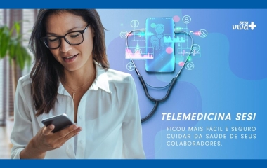 Com atendimento 24h, SESI oferece telemedicina às indústrias catarinenses