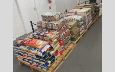 Banco de Alimentos e SESI doam duas toneladas de mantimentos para vítimas de enchentes em SC