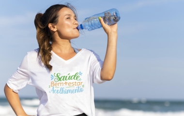 Evento gratuito terá ioga, caminhada na praia e bate-papo sobre alimentação