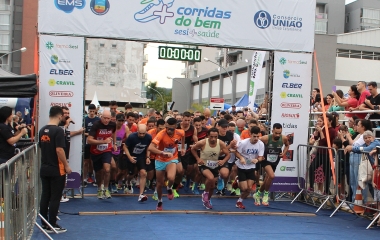 Mais de 900 participam do Corridas do Bem em Rio Sul, abrindo a temporada de 2025