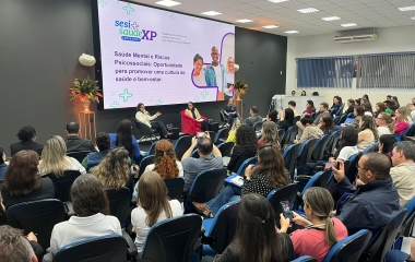 SESI/SC lota auditório em São José para debater saúde e segurança do trabalhador