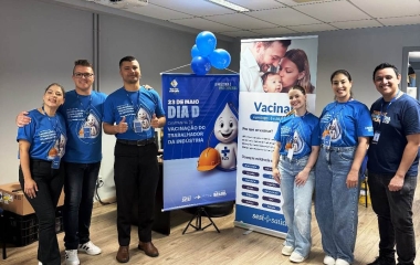 SESI/SC participa do Dia D de Vacinação do Trabalhador da Indústria