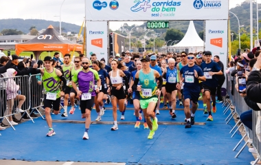 São Bento do Sul sediará quinta etapa do circuito Corridas do Bem no domingo (17)