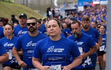 SESI/SC reúne mais de 900 pessoas na etapa do Corridas do Bem em Rio do Sul