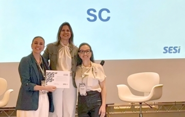 SESI/SC é reconhecido por excelência em saúde e segurança no trabalho