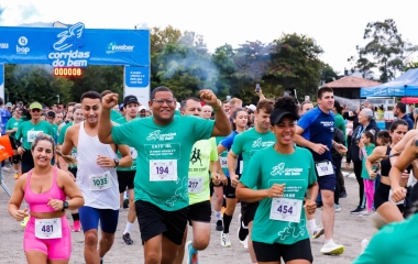 Corridas do Bem reúne mais de 1,5 mil participantes em Brusque e Joaçaba