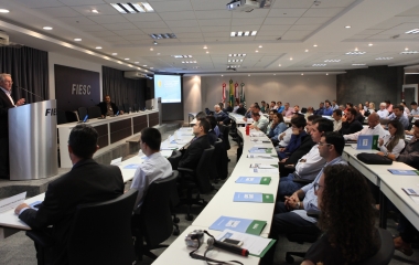 Côrte destacou potencial do setor que possui 16 mil estabelecimentos e responde por 6% do PIB catarinense (Foto: Filipe Scotti)