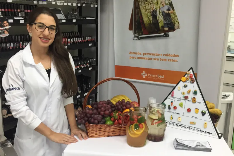 Ação realizada em Chapecó. Foto Divulgação/SESI