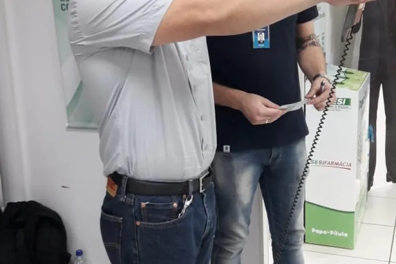 Ação realizada em Chapecó. Foto Divulgação/SESI