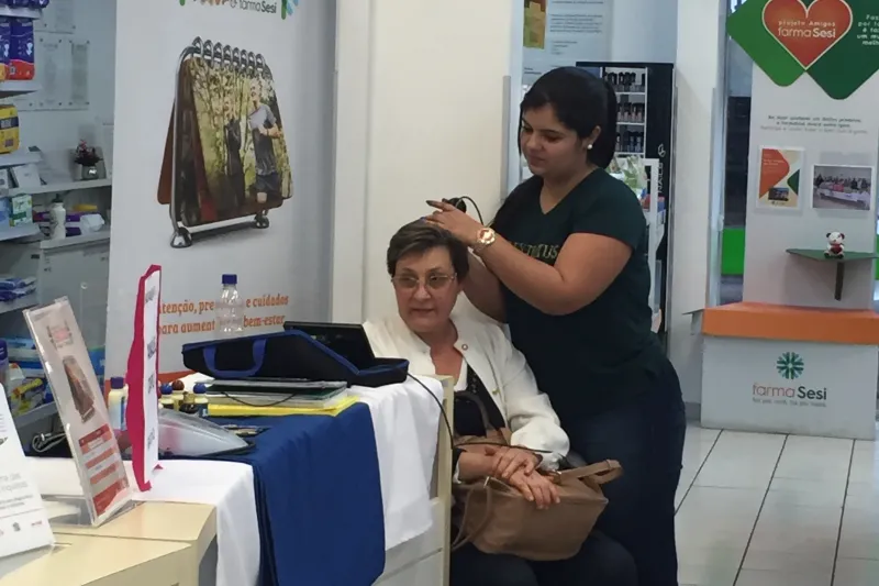 Ação realizada em Concórdia. Foto Divulgação/SESI