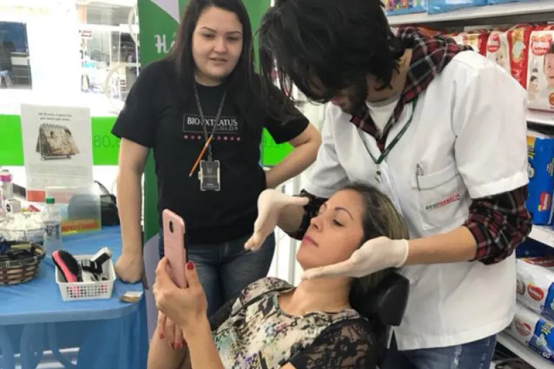 Ação realizada em Lages. Foto Divulgação/SESI