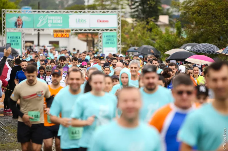 Em Criciúma, Corrida do Bem beneficia associação Unidos Contra o Câncer 