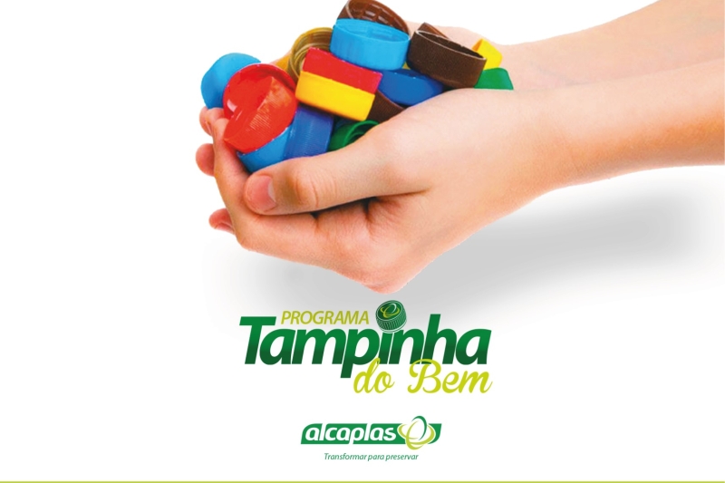 Projeto de indústria que arrecada tampinhas plásticas ganha apoio da FIESC 