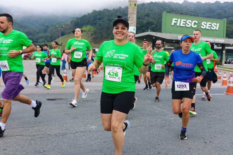 Chapecó sedia neste domingo (1º) quarta etapa do circuito Corridas do Bem