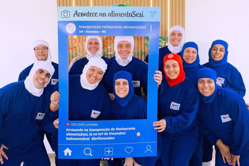 alimentaSesi abre restaurante na BRF em Dourados; é a 2ª inauguração neste mês