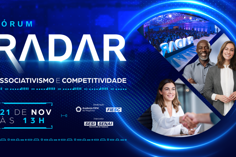 AO VIVO: a partir das 13h30 desta quinta, acompanhe a cobertura do Fórum Radar