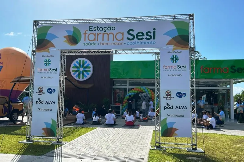 Rede de farmácias do SESI/SC promove evento especial em Florianópolis