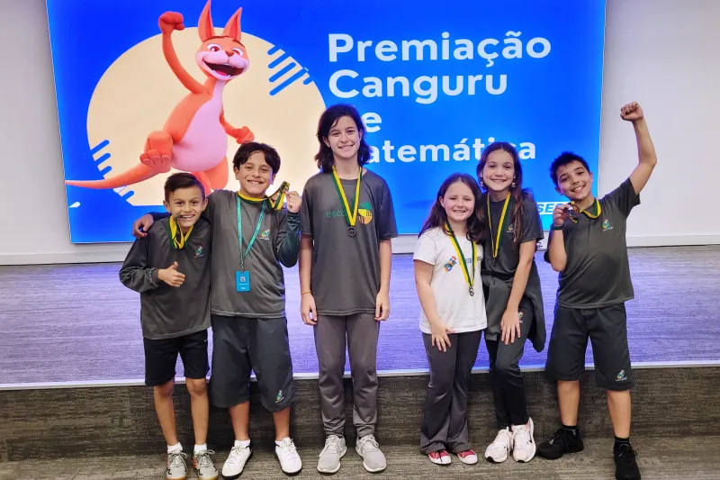 Estudantes das Escolas SESI/SC conquistam 867 medalhas em concurso de matemática