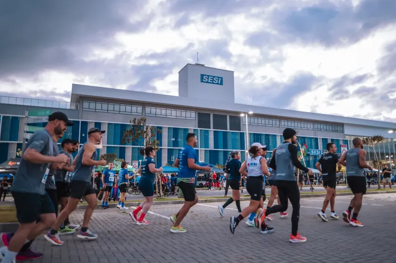 Corrida Nacional do SESI reúne 1.500 participantes em Joinville