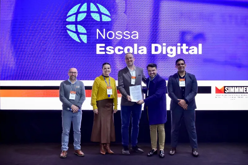 SENAI/SC e SIMMMEB firmam parceria para avanço da plataforma Nossa Escola Digital