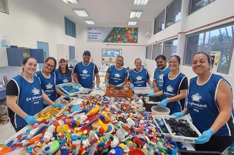 Em Joinville, SESI/SC já mobiliza 3,5 mil horas de trabalho voluntário em 2026