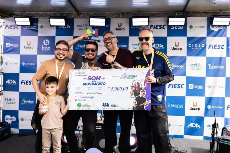 SESI/SC seleciona bandas para etapa do Corridas do Bem em Florianópolis