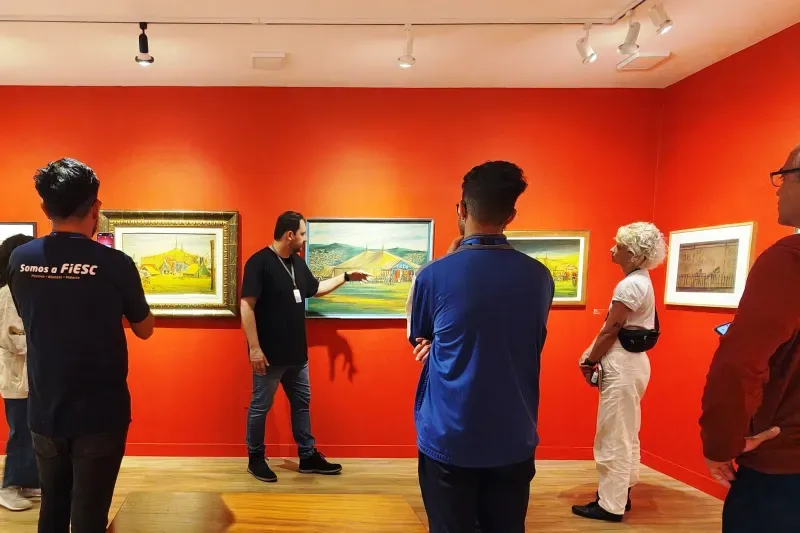 Professores do Bairro Educador participam de formação artística no Instituto Collaço Paulo