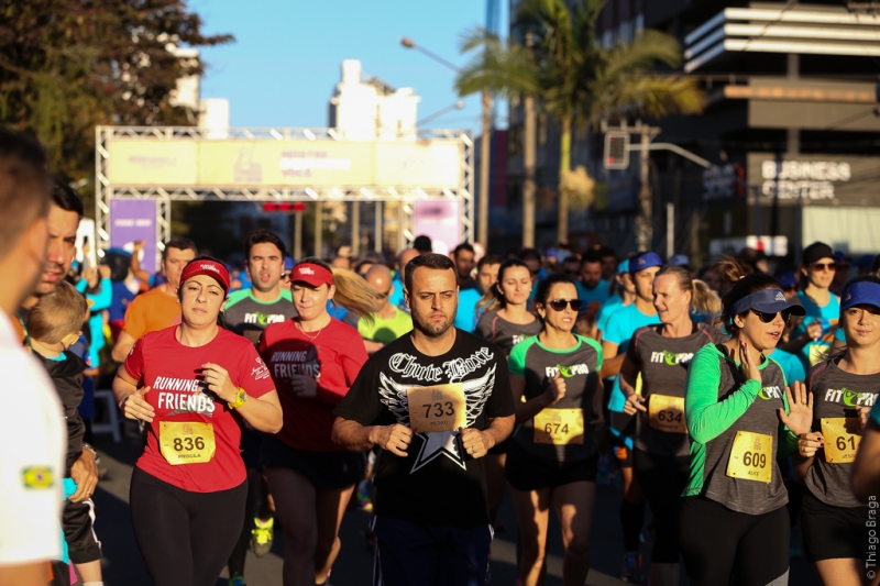 Corrida do Bem estimula, além da adoção de hábitos saudáveis, a prática do voluntariado (Foto: Thiago Braga)